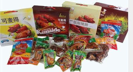 供应 荣成市可麦得食品 酱鸡腿 鸡爪 鸡脖 酱牛肉 休闲食品 即食食品 肉食礼盒 卤制品
