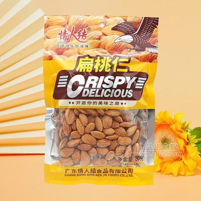 情人结扁桃仁休闲食品坚果招商80g