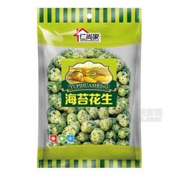 仁尚家 海苔花生 休闲食品 120g